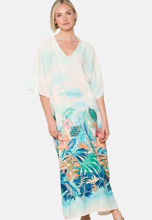 LolaLiza KAFTAN TROPICAL - Maxi-jurk - offwhite