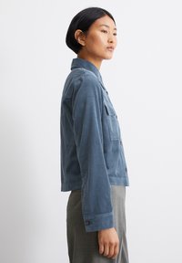 Marc O'Polo JACKET SHIRT DETAILS SLIGHTLY CROPPED - Giacca leggera - hazy blue