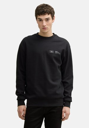 MIT LOGO-LABEL - Sweatshirt - black