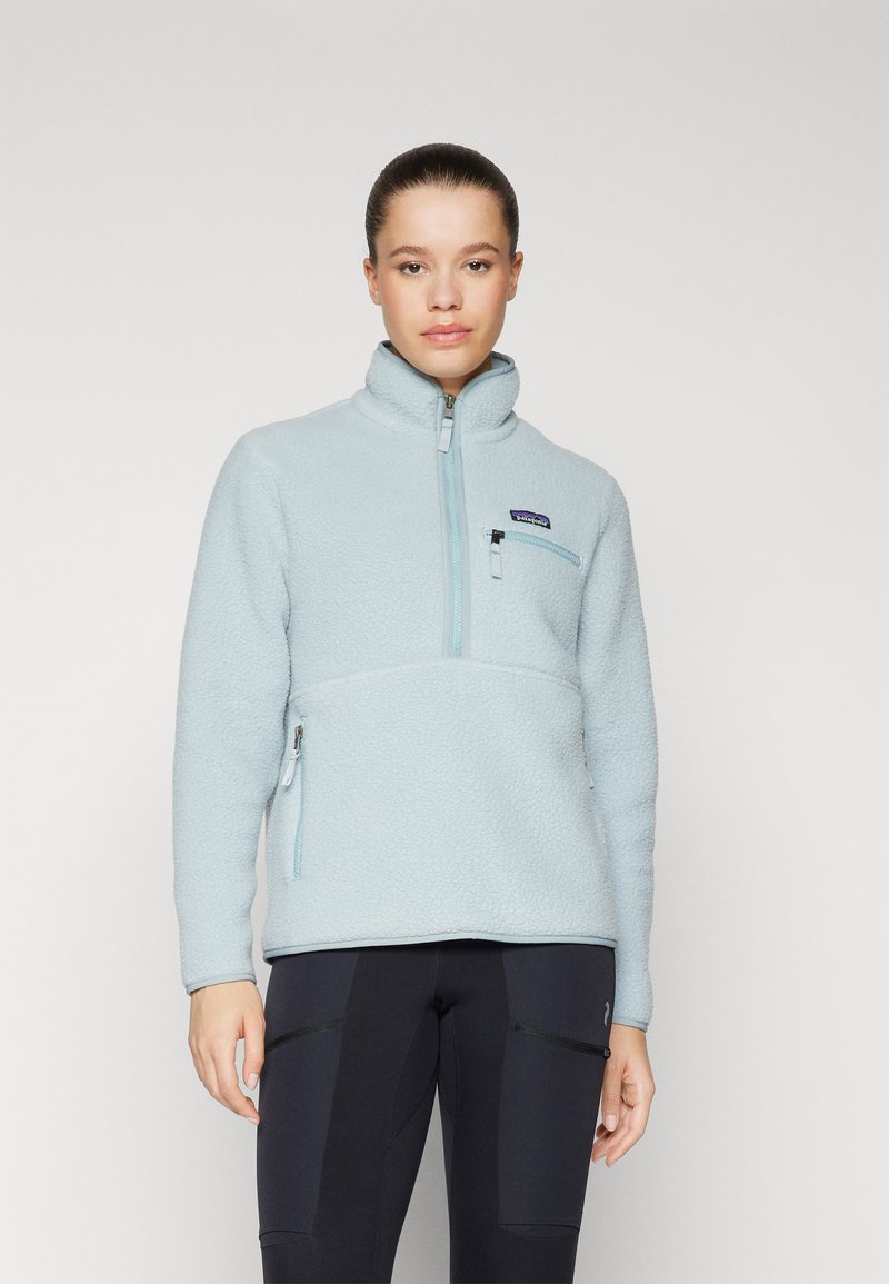 Patagonia RETRO MARSUPIAL - Felpa in pile - thermal blue