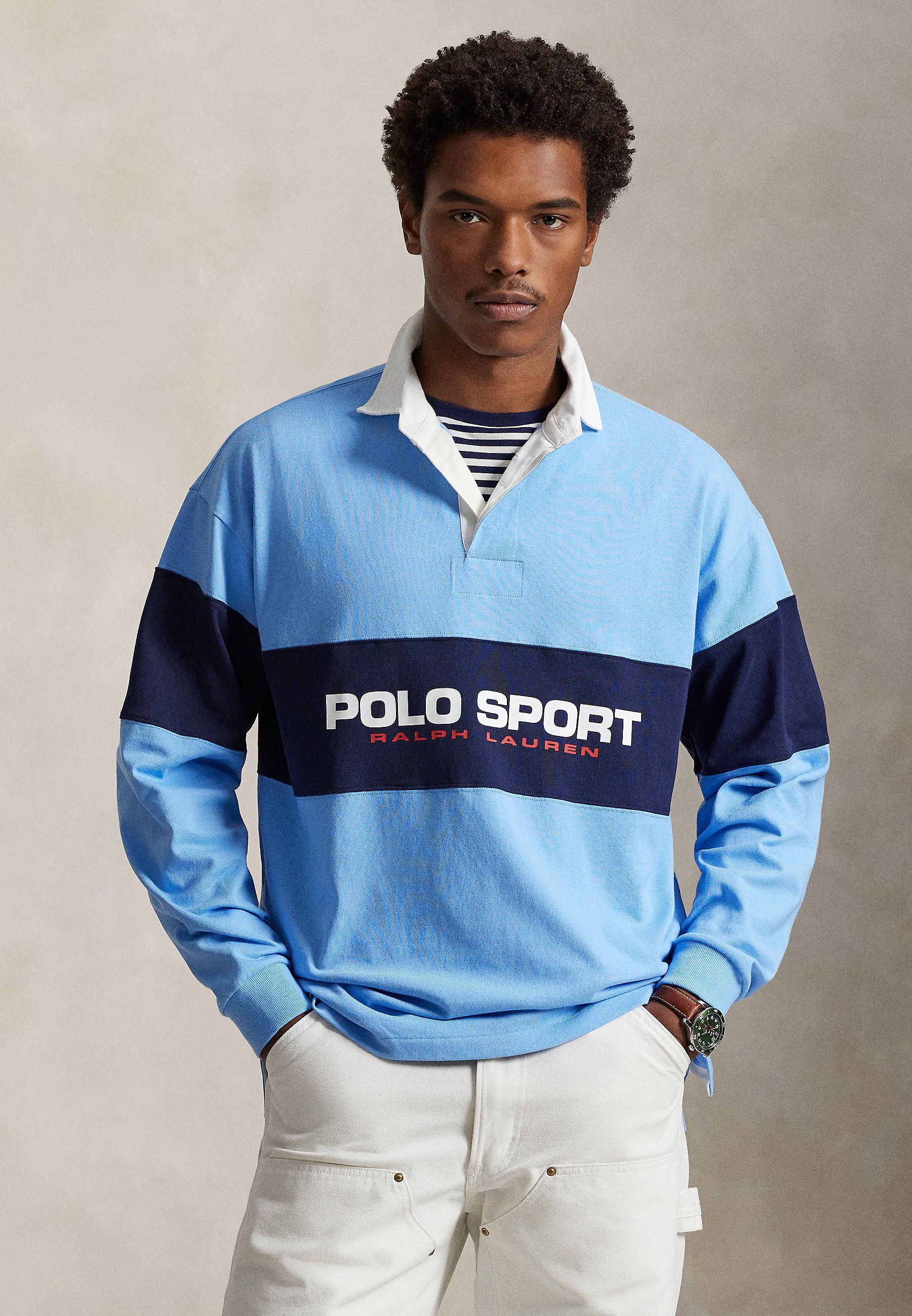 Polo Ralph Lauren BIG FIT POLO SPORT RUGBY SHIRT - Polo shirt