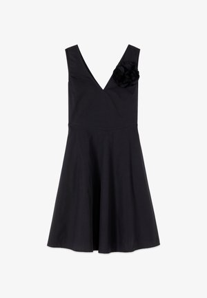 Oltre, VESTITO FLARE CON FIORE - Freizeitkleid - nero