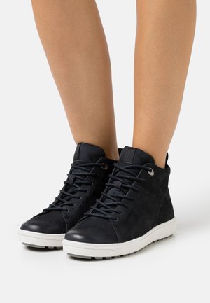 High-top trainers - navy