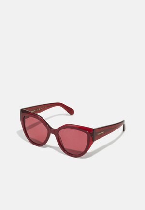 FERRAGAMO, Occhiali da sole - transparent burgundy