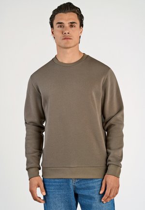 O-NECK  - Sweatshirt - brown