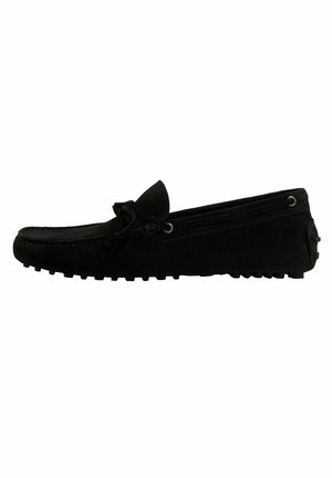 JAMES - Bootschoenen - black suede