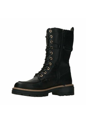 Mustang Botas con cordones - black