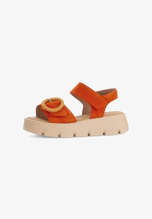 Gabor, Platform sandals - rot