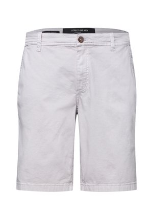 Street One MEN, CHINO SHORTS IN A REGULAR FIT WITH ELASTIC HEM - Shorts - gentle grey