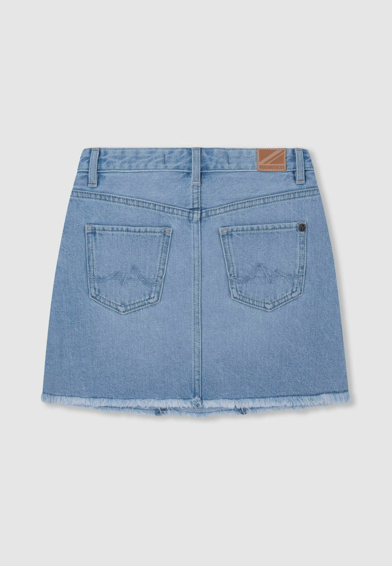 Pepe Jeans - Falda vaquera - denim/blue denim - Zalando.es