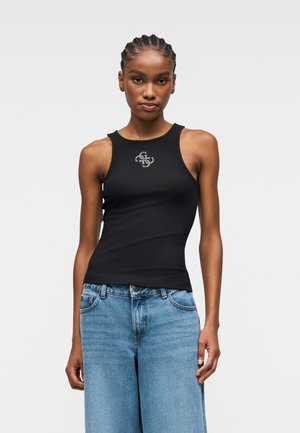 ROUND NECK GUENDALINA - Débardeur - jet black