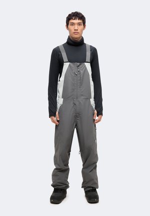 Burton, MENS RESERVE RELAXED BIB - Pantalons de snowboard - gotham gray/gray cloud