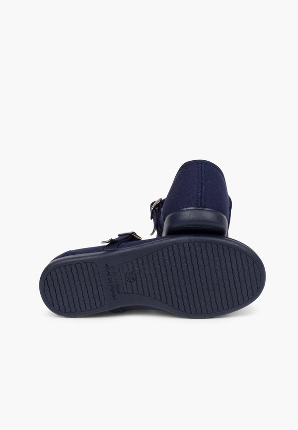 MERCEDITA CIERRE HEBILLA – Riemchenballerina – azul marino