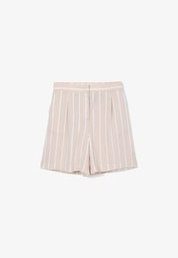 Calliope BERMUDA RIGHE RILIEVO - Short - var beige medio/beige - ZALANDO.FR