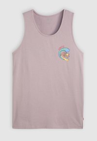 RELAXED GRAPHIC TANK - Débardeur - surf purple dove