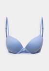 PLUNGE PERFECTLY FIT - Push-up podprsenka - blue tulip