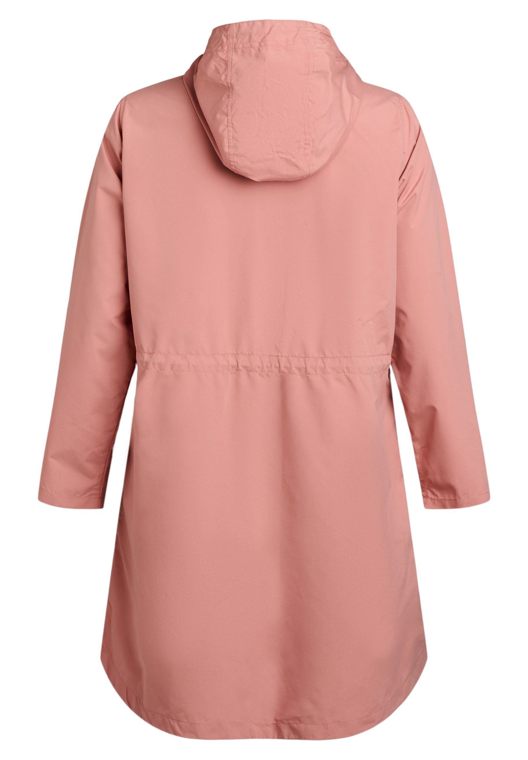 Zizzi FLASH MIT KAPUZE - Parka - ash rose/lichtrood - Zalando.nl