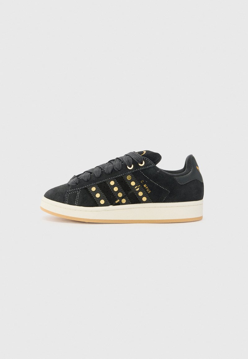 adidas Originals CAMPUS 00S W - Sneaker low - core black/carbon/gold-coloured