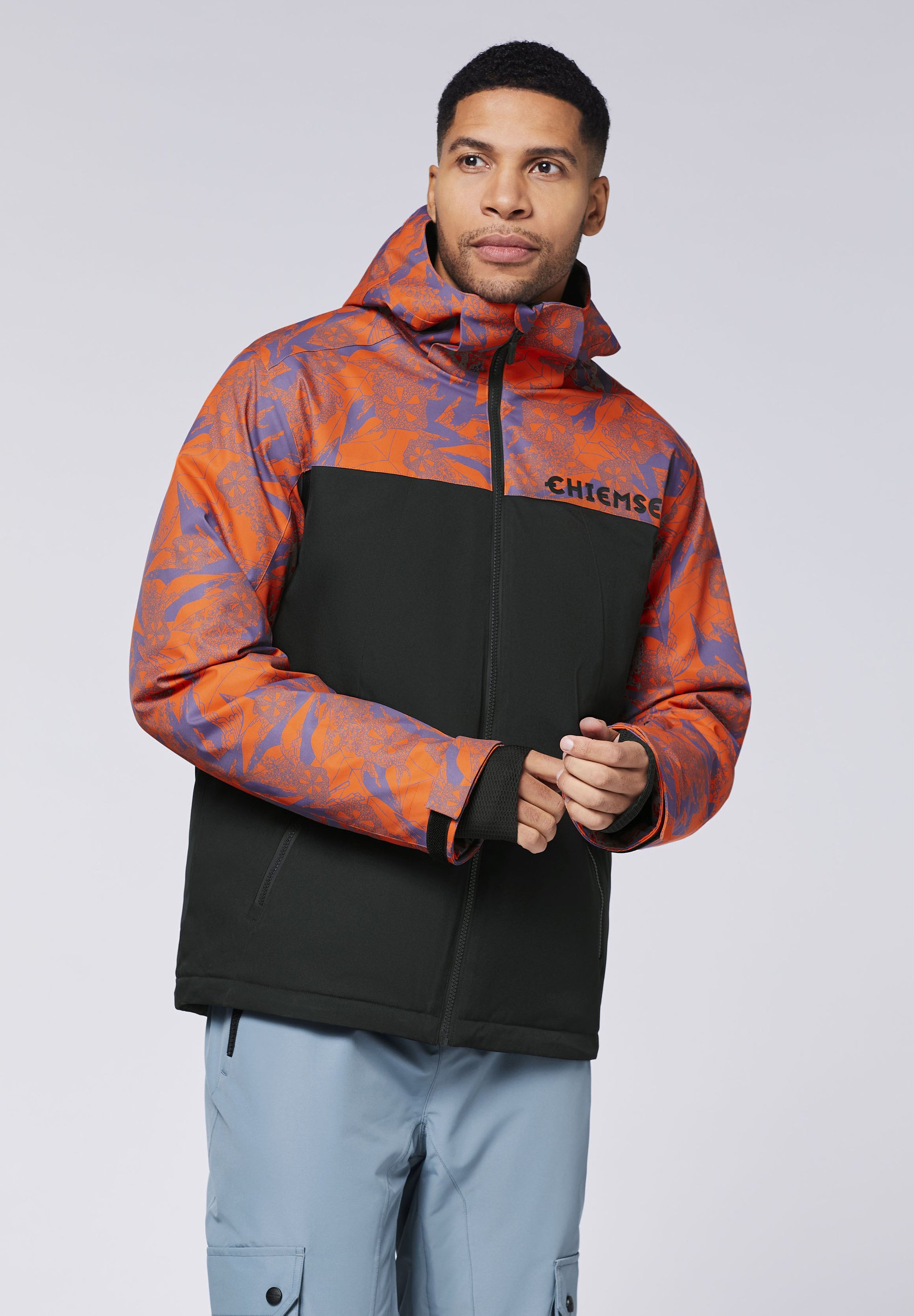 ジャケット・アウター thetoe Chiemsee Jacket Chiemsee MIT UNIFARBENEN UND GEMUSTERTEN PARTIEN - Snowboard
