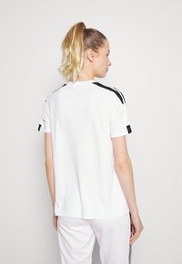 adidas Performance SQUADRA 21 - Sport T-Shirt - white/black