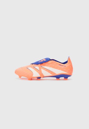 PREDATOR LEAGUE - Ghete de fotbal pentru teren tare - signal coral/ftwr white/beam orange