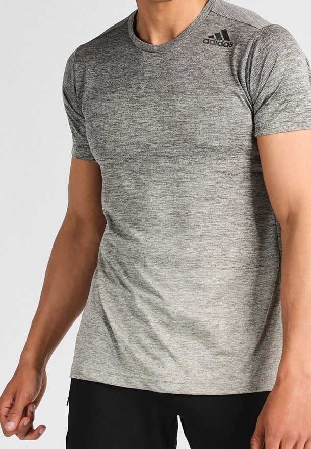 adidas Performance T-shirt imprimé - dark grey