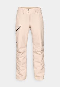 INSULATED POWDER TOWN PANTS - Lasketteluhousut - oar tan