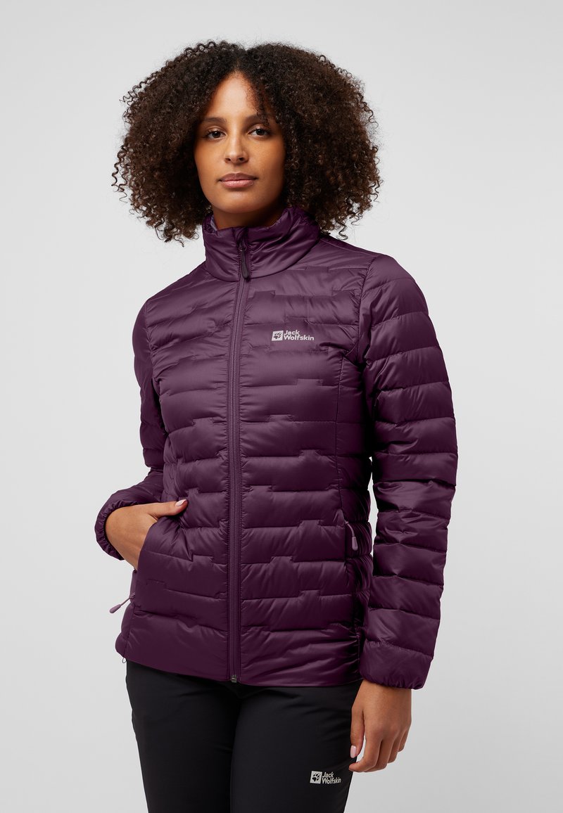 Jack Wolfskin Gewatteerde jas paars