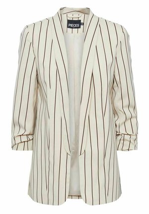 Pieces PCBOSELLA BLAZER - Manteau court - white pepper
