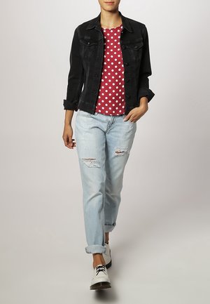 New Look, Blouse - mottled red