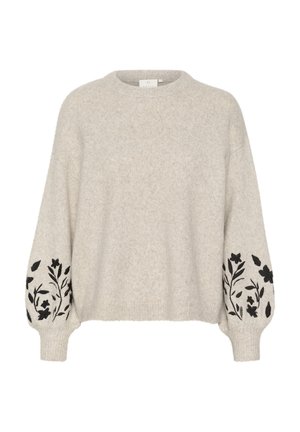 Kaffe LISETTE - Džemperis - feather gray melange