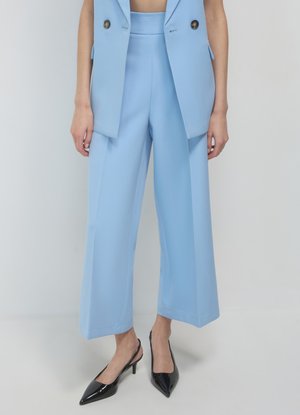 Calliope PALAZZO  - Stoffhose - celeste medio