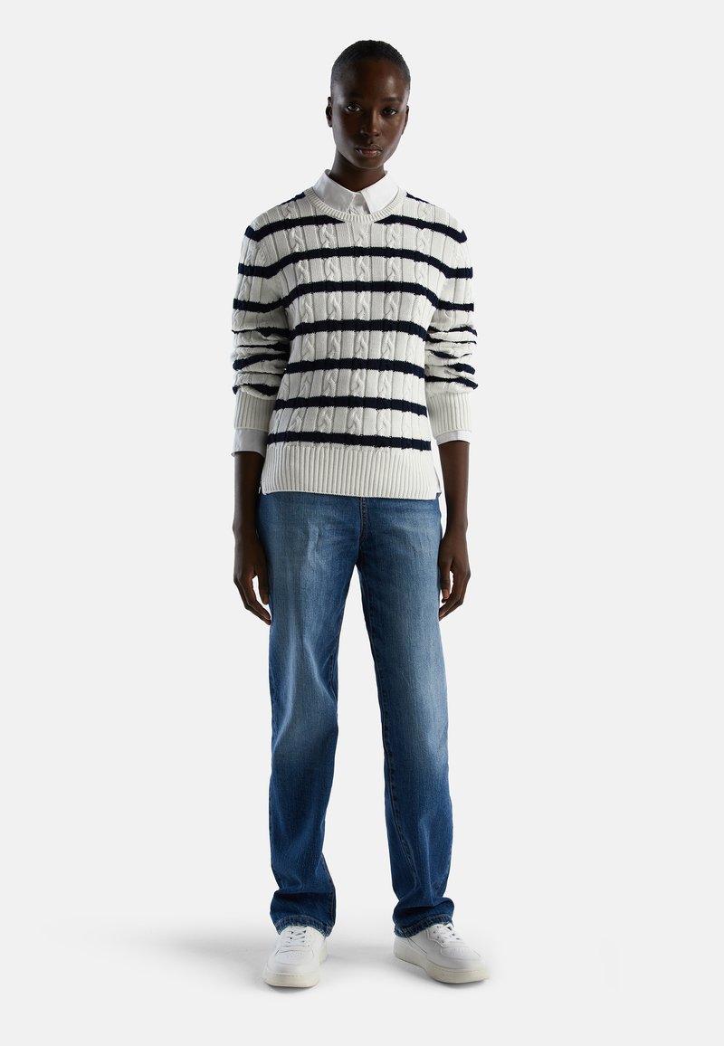 United Colors of Benetton Trui donkerblauw United Colors of Benetton Trui donkerblauw