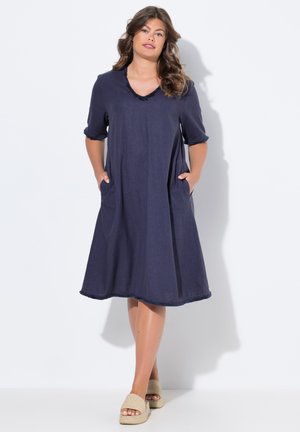 LAURASØN V-AUSSCHNITT ARM - Robe de jour - navy blue