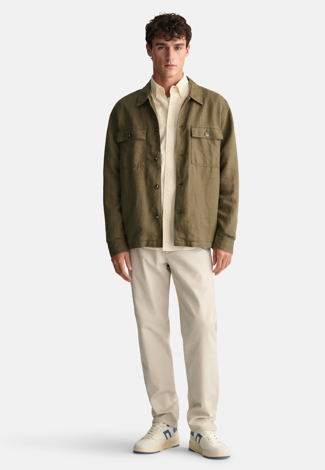 REG CLASSIC OXFORD STRIPE SHIRT