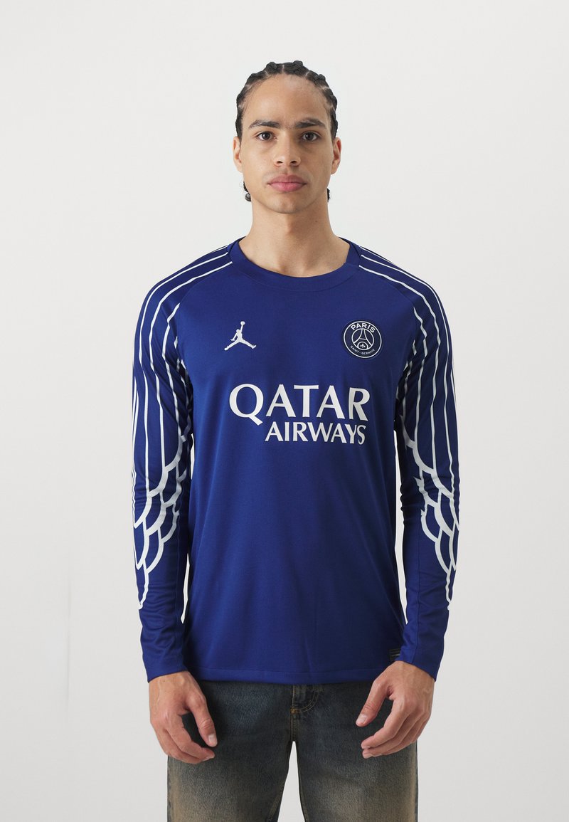 PSG Jordan Fourth Stadium Shirt 2024-25 - Long Sleeve - Womens with Cup printing