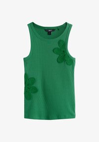 Unselected, green