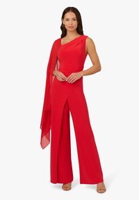 Adrianna Papell ASYMMETRICAL - Tuta jumpsuit - cayenne
