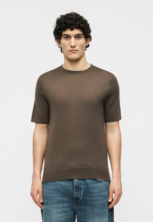 Tiger of Sweden CONNOR - T-shirt basique - dark oak