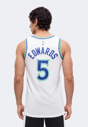 Nike Performance, NBA MINNESOTA TIMBERWOLVES  26 ANTHONY EDWARDS  - Equipación de clubes - white