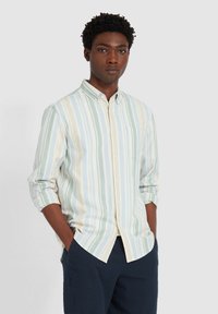 Farah - STEEN STRIPED SHIRT - Shirt - ecru Thumbnail Image 1