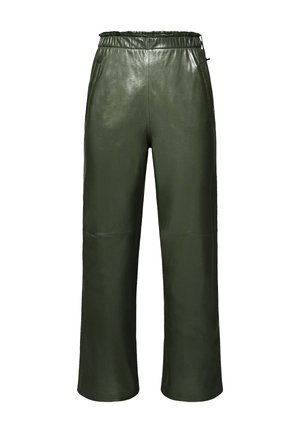 Oakwood URANUS - Lederhose - khaki