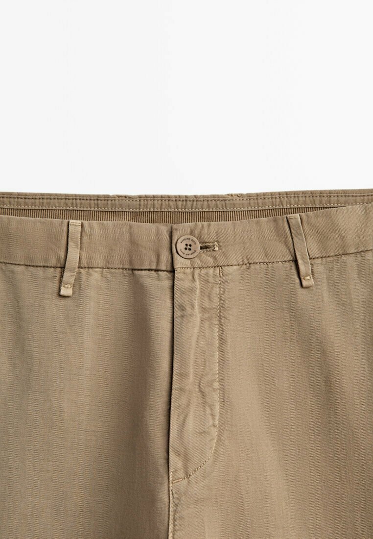 Herren Chinos | Massimo Dutti IM REGULAR-FIT Chino beige - IG47822 Herren Chinos | Massimo Dutti IM REGULAR-FIT Chino beige - IG47822