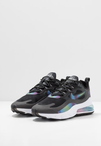 Nike Sportswear Air Max 270 React Baskets Basses Dark Smoke Grey Multicolor Black White Metallic Silver Anthracite Zalando Fr