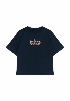 Majica kratkih rukava s printom - navy blazer