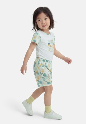 KURZARM WILD ONE SET  - T-shirt imprimé - white/multi-coloured