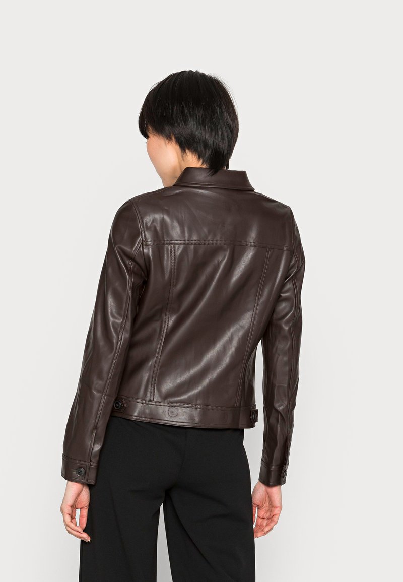 Damen Leichte Jacken | Marks & Spencer TRUCKER Kunstlederjacke chocolate/braun - RF39092 Damen Leichte Jacken | Marks & Spencer TRUCKER Kunstlederjacke chocolate/braun - RF39092