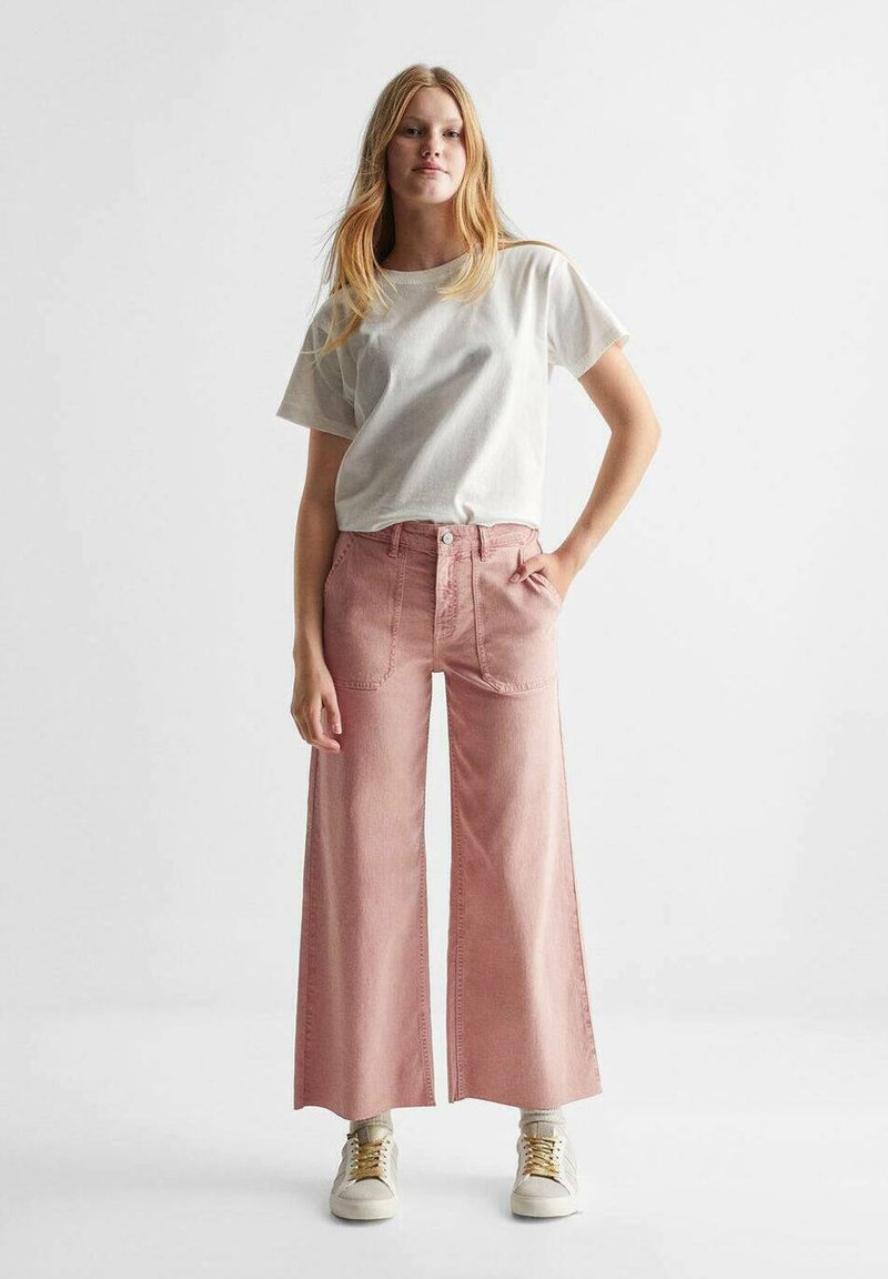 Mango Kids UTILITY Flared Jeans pastel pink/stein Zalando.at