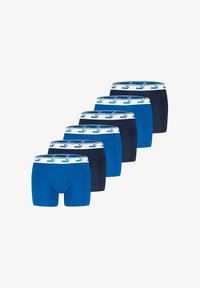 Unselected, blau mit weißem logobund