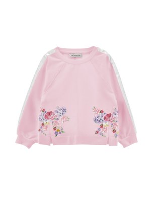 Monnalisa SPACCHETTI - Sweatshirt - rosa/bianco